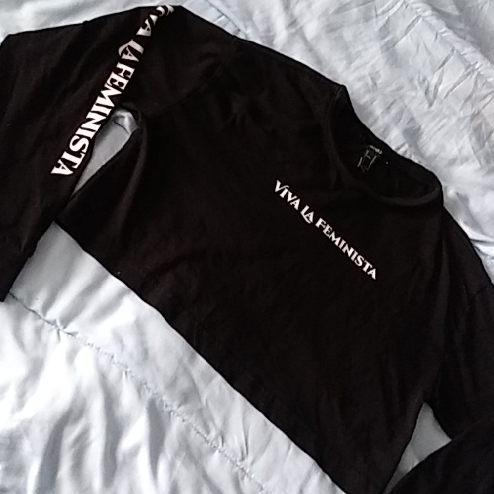 Forever 21 black crop